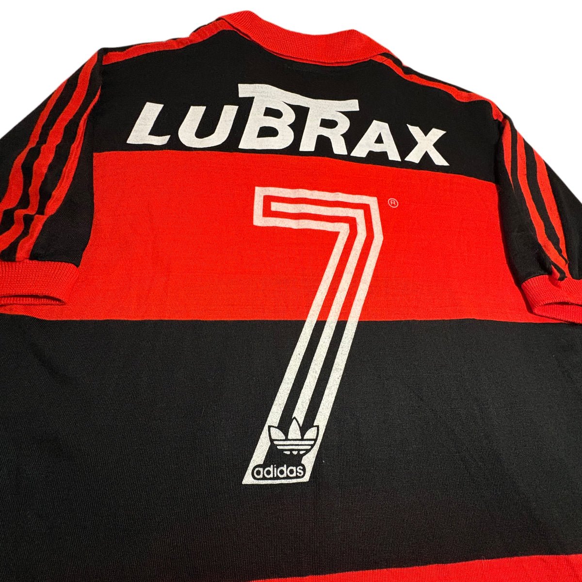 Flamengo 1987/90 home player issued no7