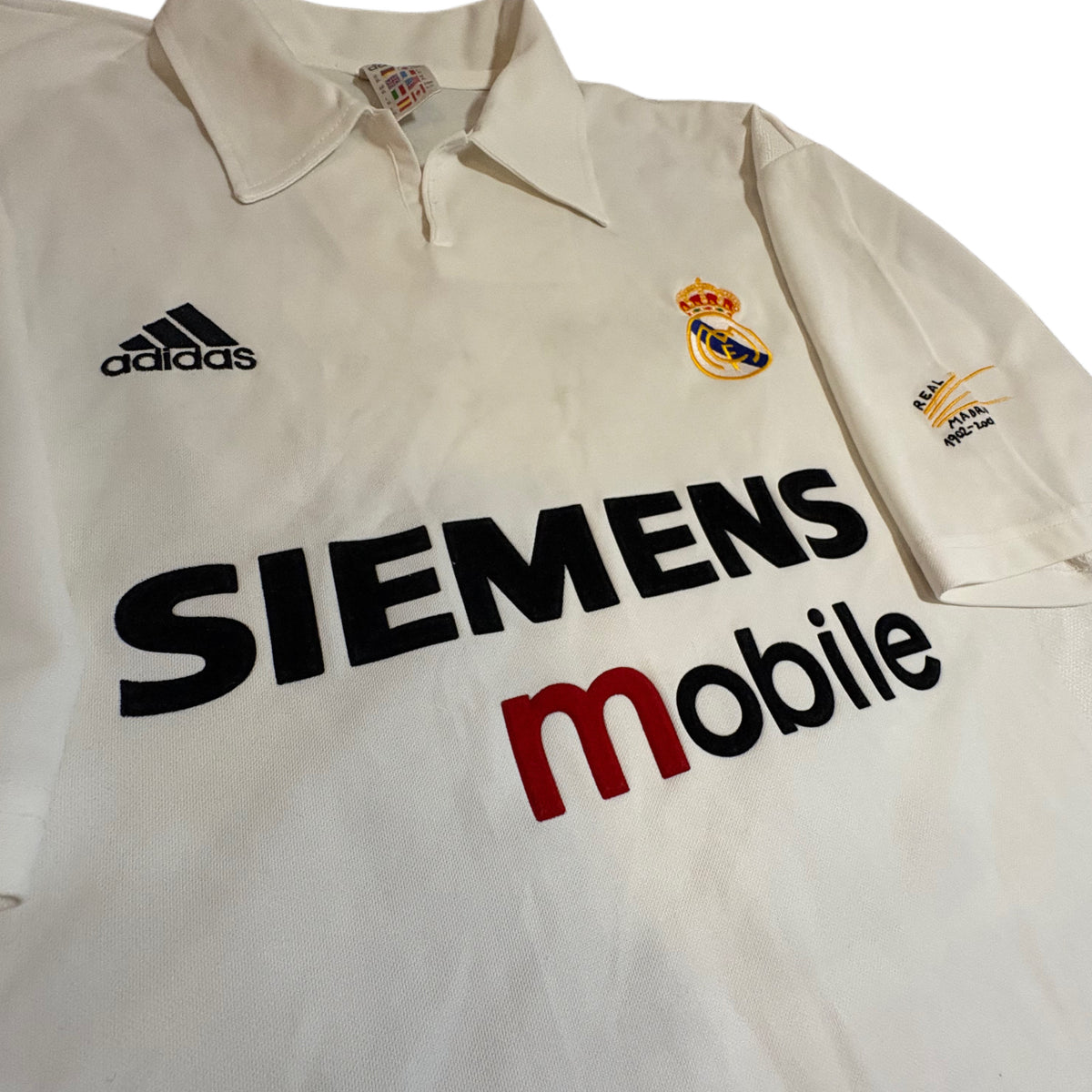 Real Madrid 2002/3 centenary home RONALDO