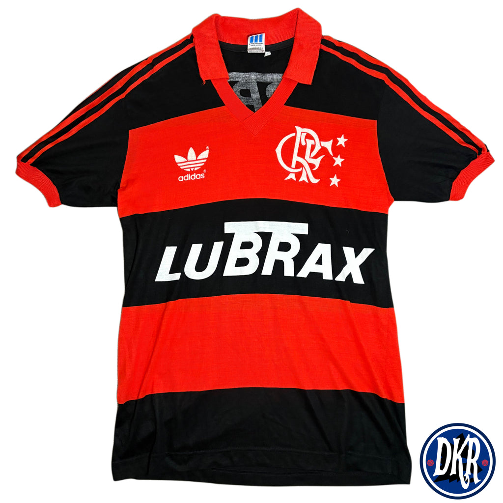 Flamengo 1987/90 home player issued no7