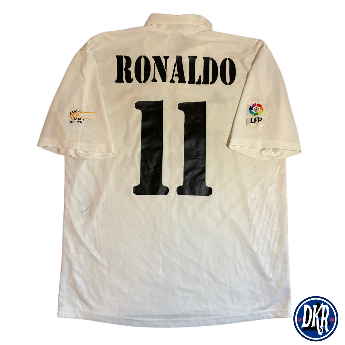 Real Madrid 2002/3 centenary home RONALDO