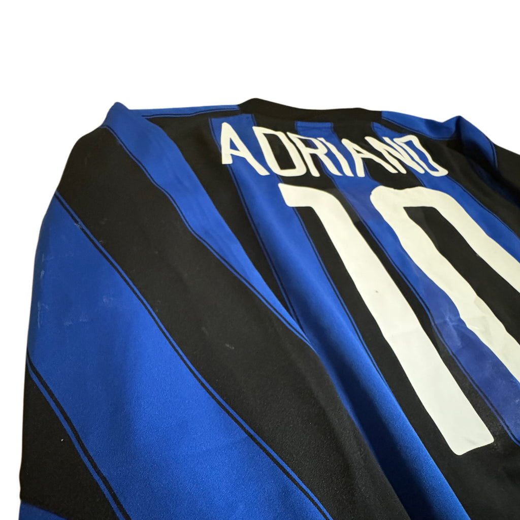 Inter Milan 2003/4 home L/S ADRIANO