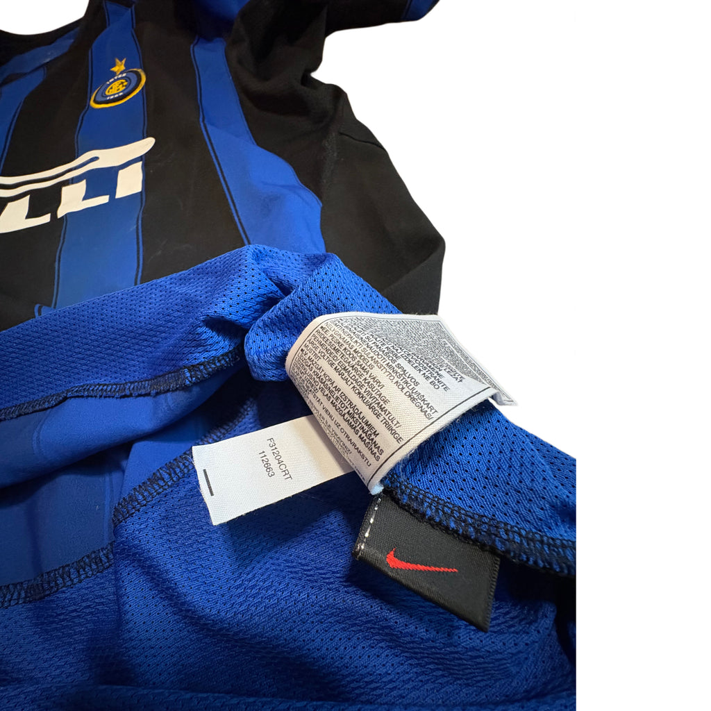 Inter Milan 2003/4 home L/S ADRIANO