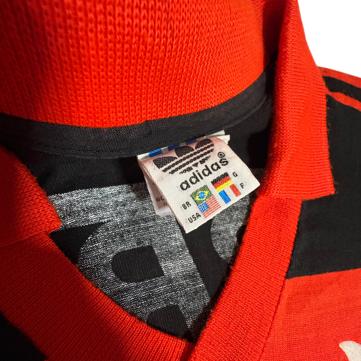 Flamengo 1987/90 home player issued no7
