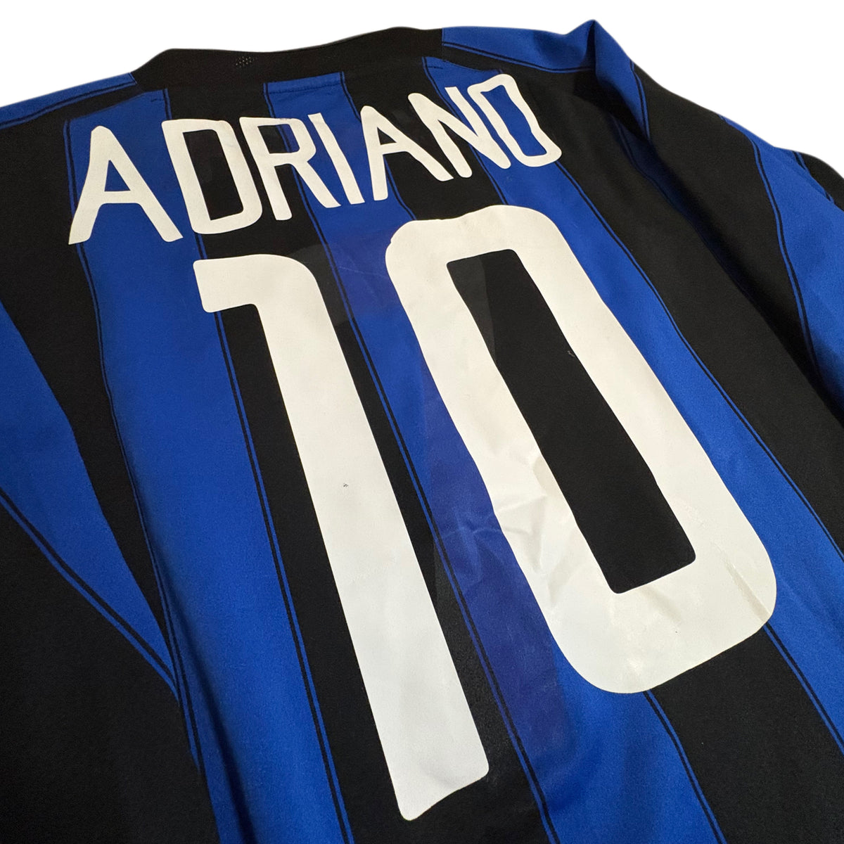 Inter Milan 2003/4 home L/S ADRIANO