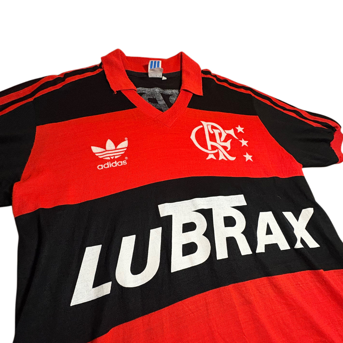 Flamengo 1987/90 home player issued no7