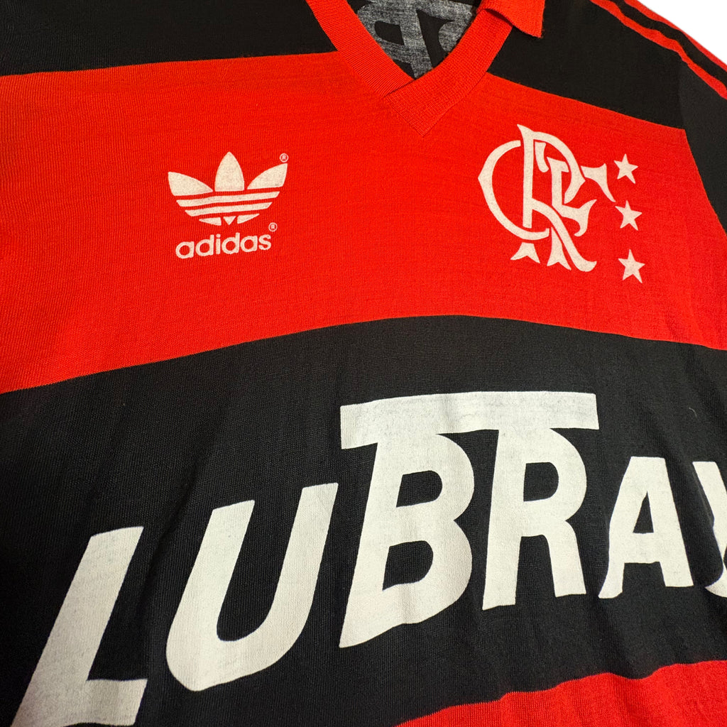 Flamengo 1987/90 home player issued no7